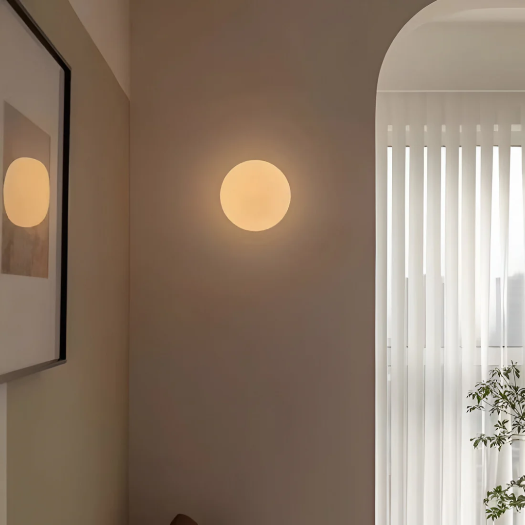 Vägglampa i glas – Elegans och subtilt ljus