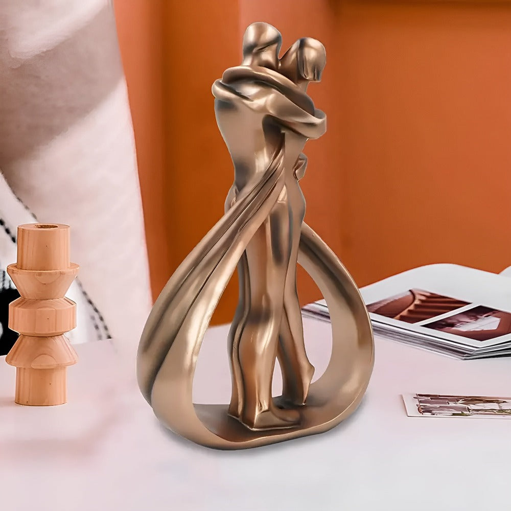 Socha zamilovaného páru - Sentimentálny darček a moderný štýl