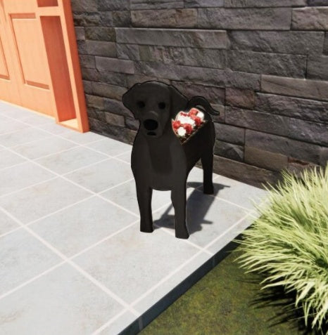 Vază De Flori Originală — Formă De Câine