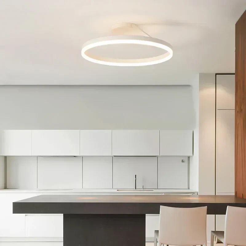 Lâmpada de Teto LED – Estilo Escandinavo