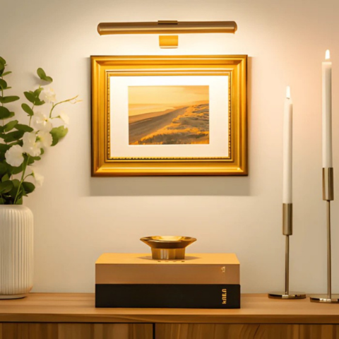 Lampe Murale Led Rotative Sans Fil Rechargeable USB — Rotation Complète & Recharge Pratique