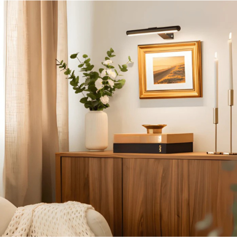 Lampe Murale Led Rotative Sans Fil Rechargeable USB — Rotation Complète & Recharge Pratique