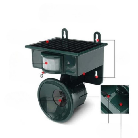 電子忌避剤 — 鳥を追い払い、あなたのスペースを守ります