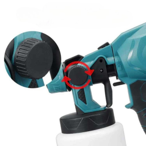 Pulvérisateur De Peinture Sans Fil – Application Facile Et Résultat Pro