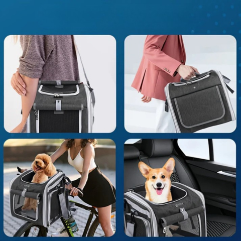 Rozszerzalny Kosz Rowerowy Dla Zwierząt – Praktyczny I Wygodny