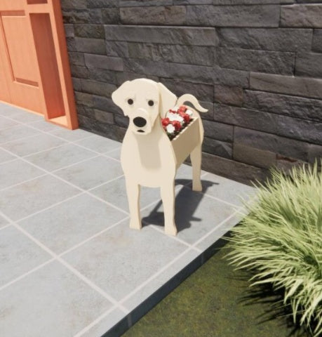 Vază De Flori Originală — Formă De Câine