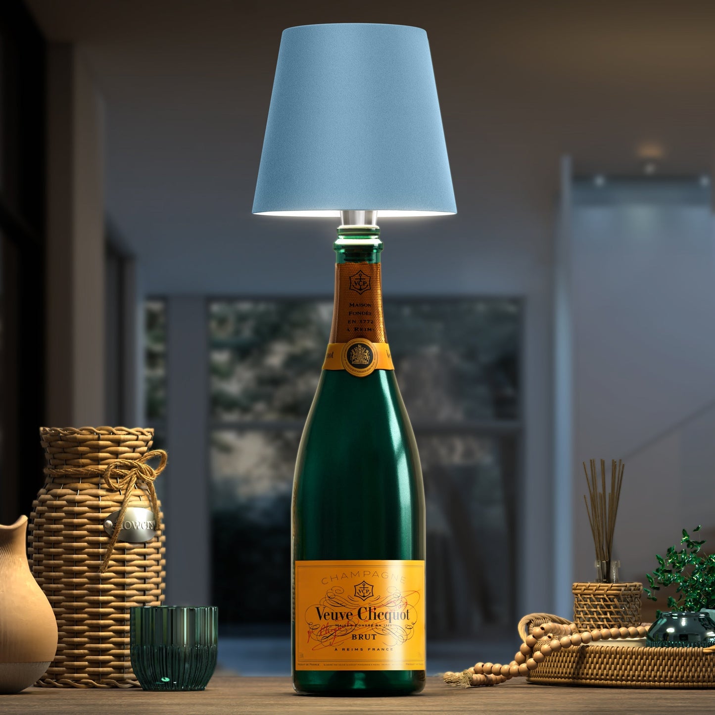 Rechargeable LED Lamp – Transform Your Bottles Into Light Fixtures