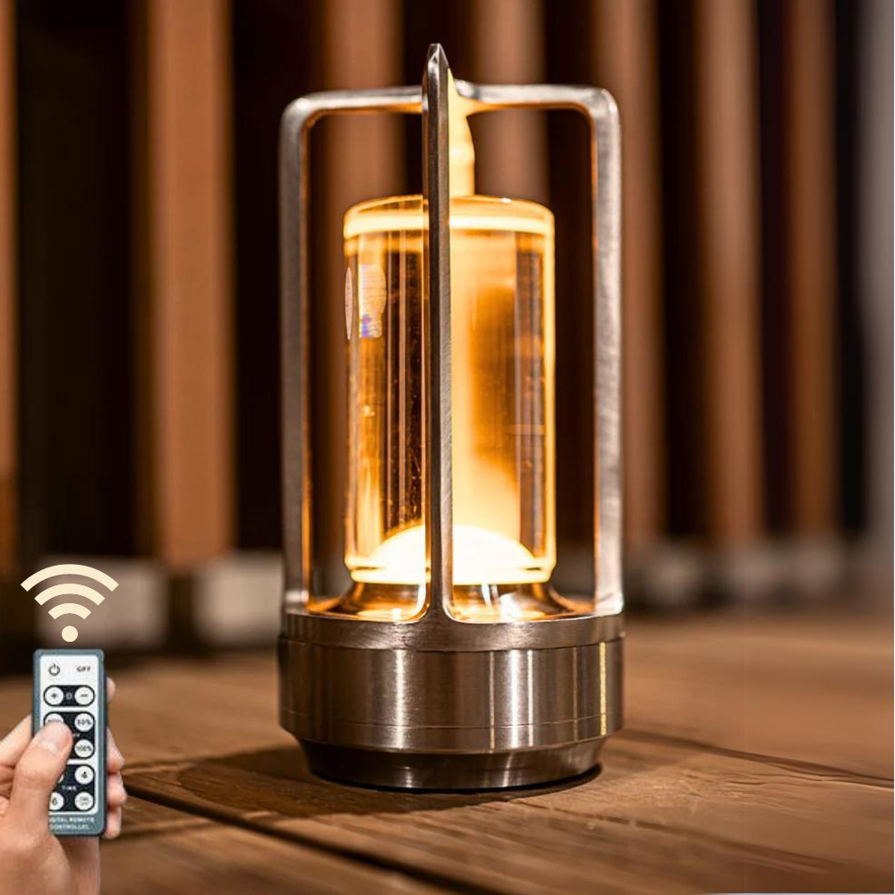 充電式テーブルランプ – 柔らかな光と時代を超えたスタイル