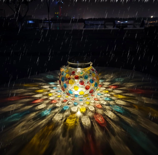 Solární Lampa Venku — Elegance ze Skla