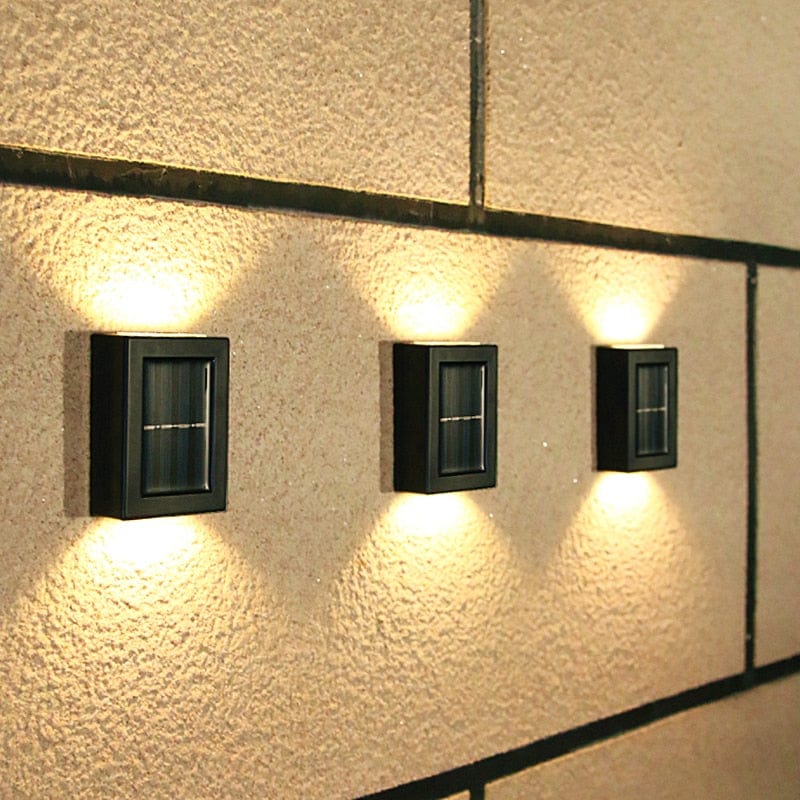 Aplique de Pared Solar – Iluminación Automática para Exteriores