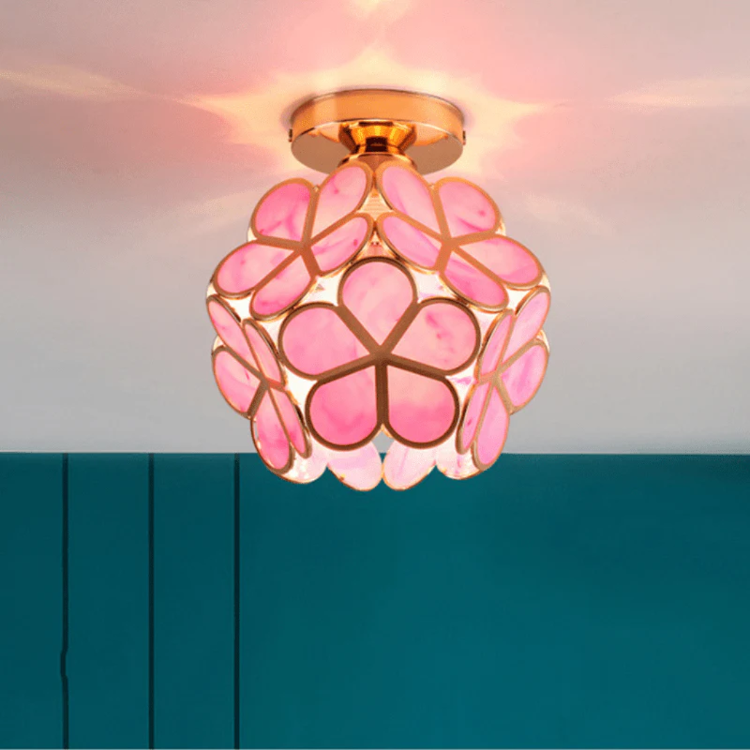Loftlampe i Blomsterform – Delikat og Moderne Design