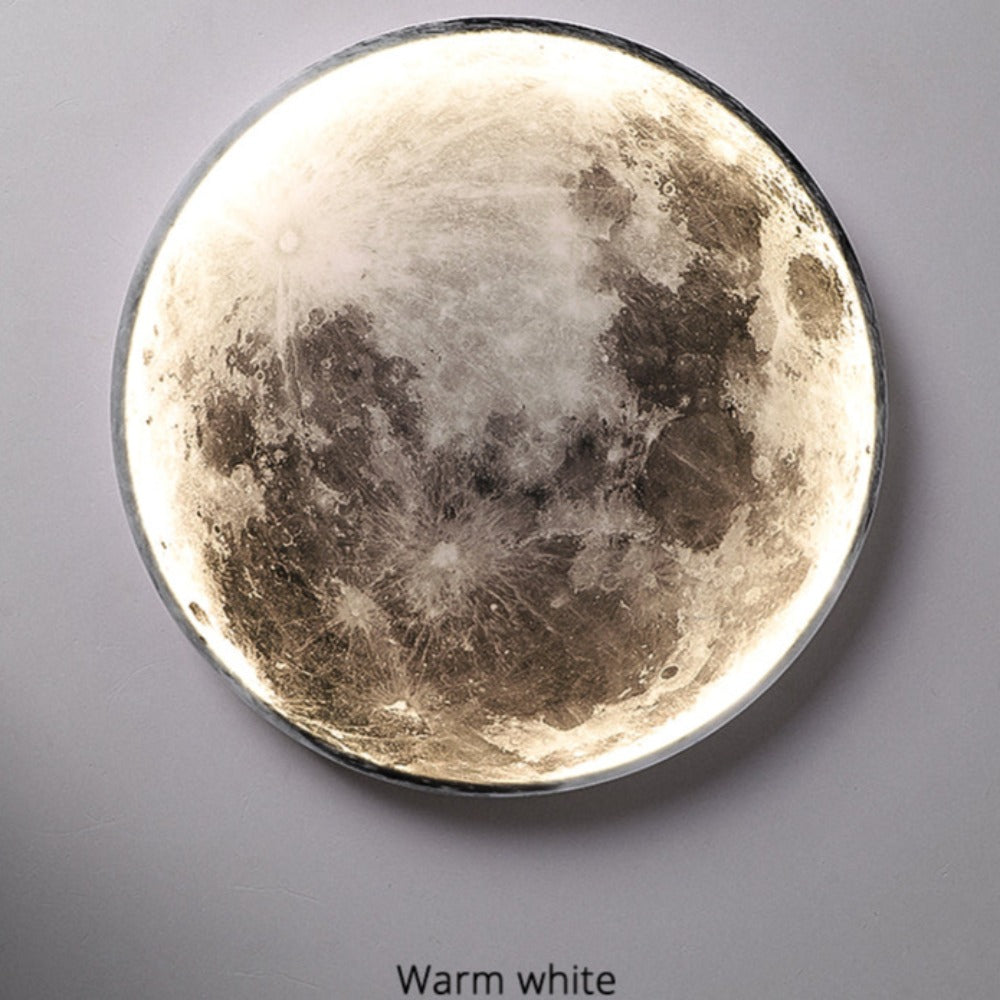 3D LED Wall Lamp – Moon For a Unique Atmosphere