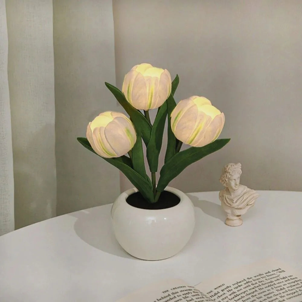 Lâmpada Decorativa Tulipa – Ambiente Aconchegante e Refinado 