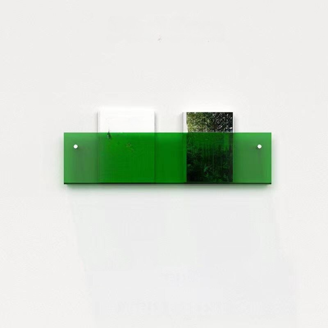 Wandrek Tijdschrift Houder Transparant – Chic En Modern Ontwerp 