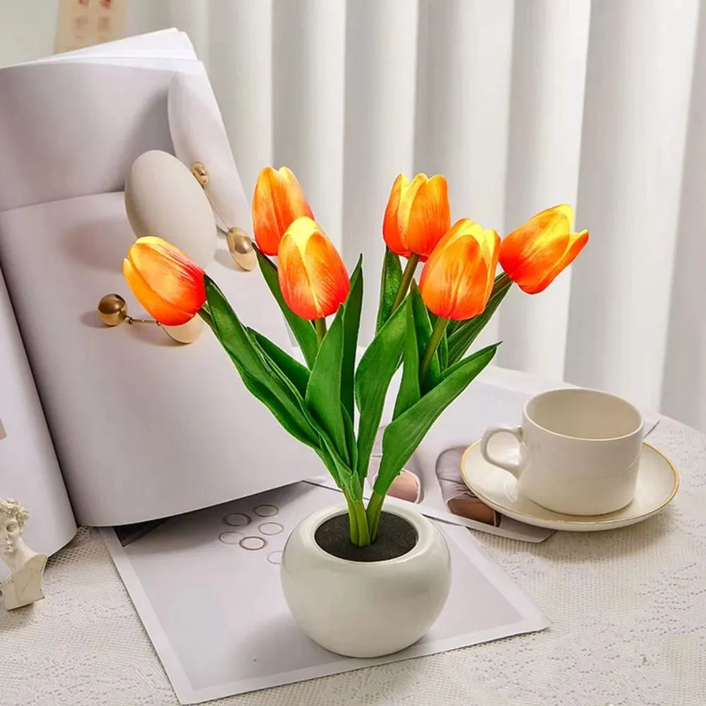 Lâmpada Decorativa Tulipa – Ambiente Aconchegante e Refinado 