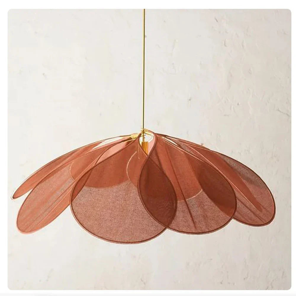 Suspensão Luminária Pétalas de Flores – Elegância Floral 