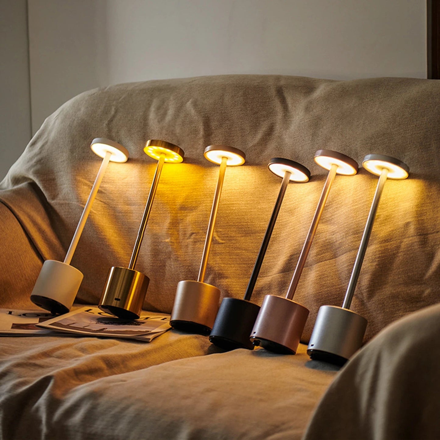 Touch Rechargeable LED Table Lamp – Practical and Modern Lighting 