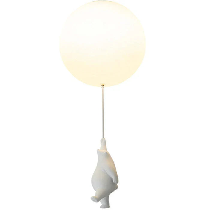 Deckenleuchte Kind — Hängende Bären an leuchtenden Ballons 