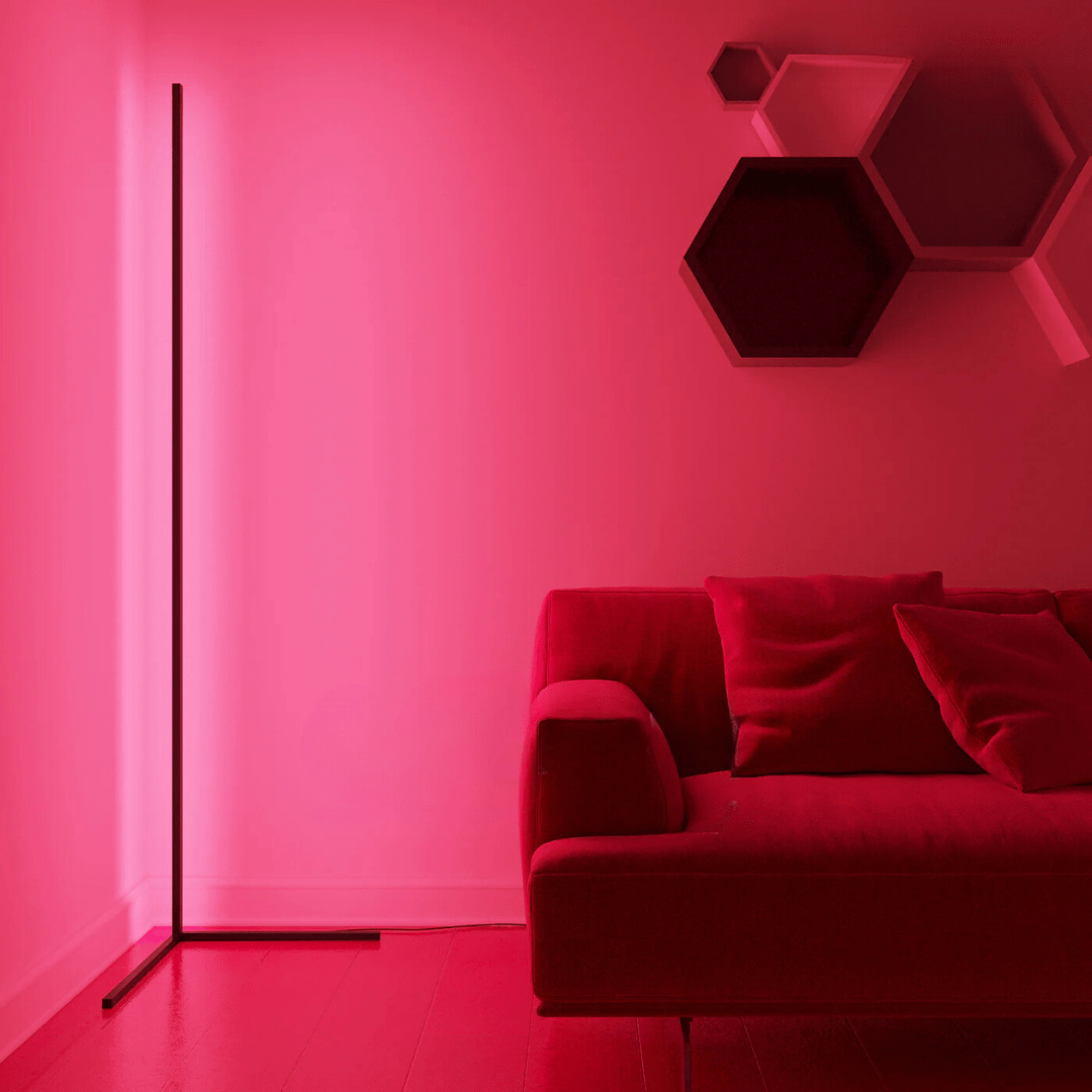 Candeeiro de ambiente de canto - Éclat Multicolore & Atmosphère Moderne