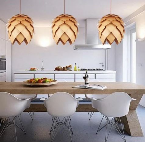 Skulpturell Pendellampe – Design Inspirert Av Naturen 