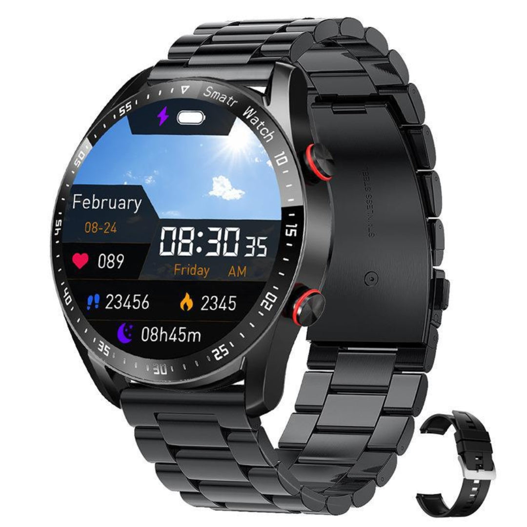 Elegant Smartwatch – Raffinerad Stil Och Intelligenta Funktioner 