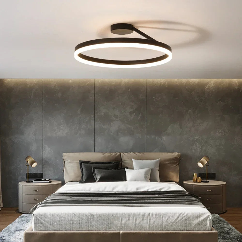 Lâmpada de Teto LED – Estilo Escandinavo 