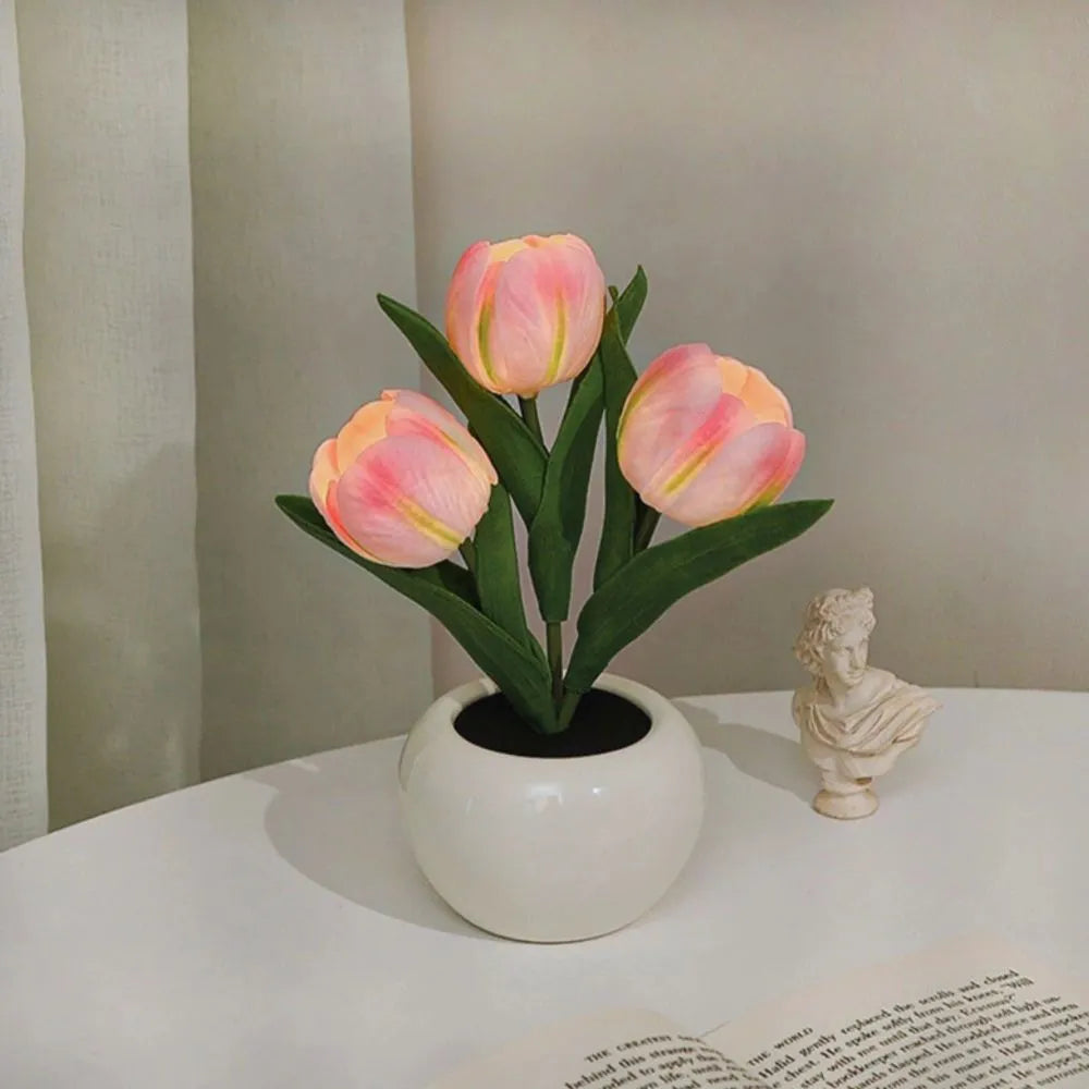 Lâmpada Decorativa Tulipa – Ambiente Aconchegante e Refinado 