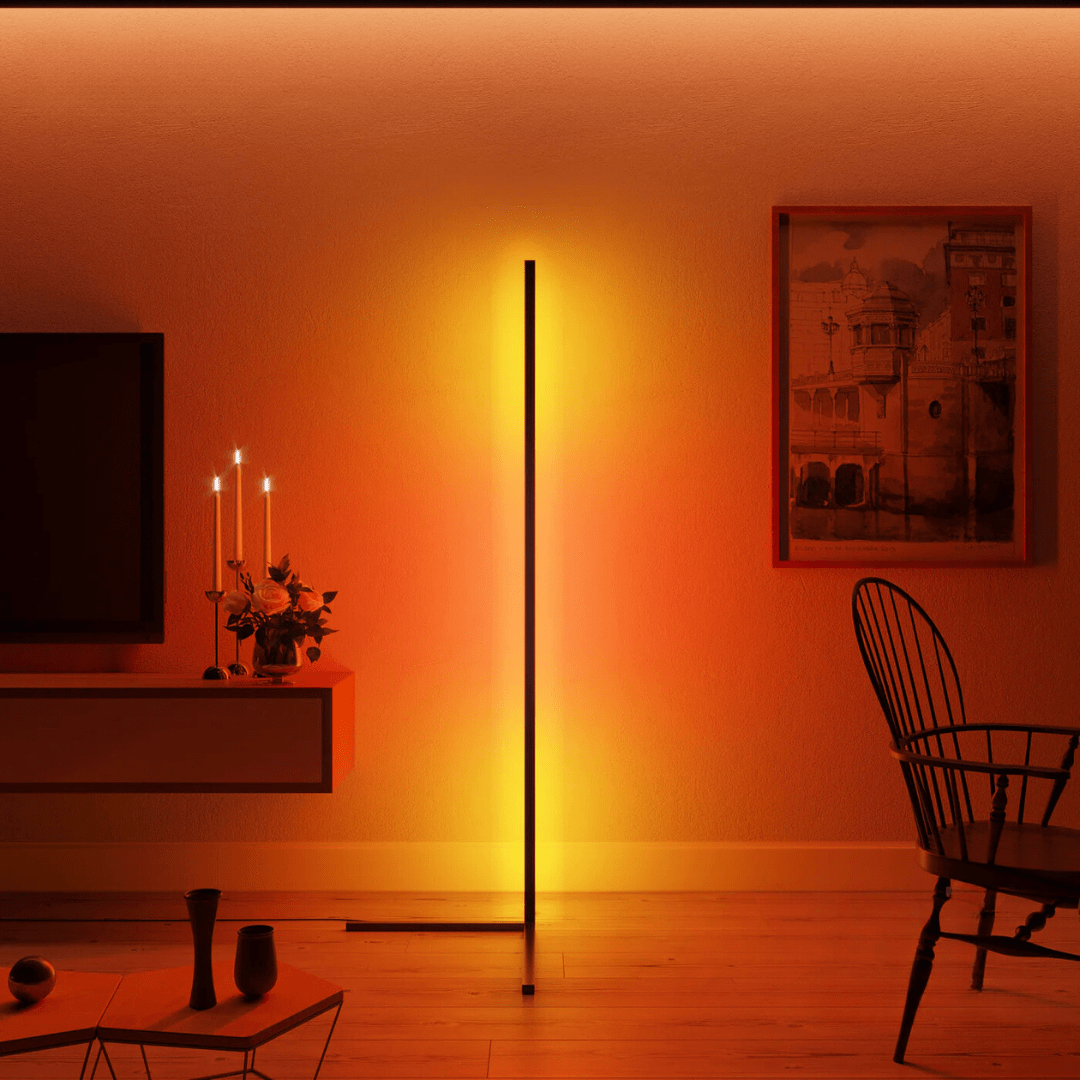 Candeeiro de ambiente de canto - Éclat Multicolore & Atmosphère Moderne