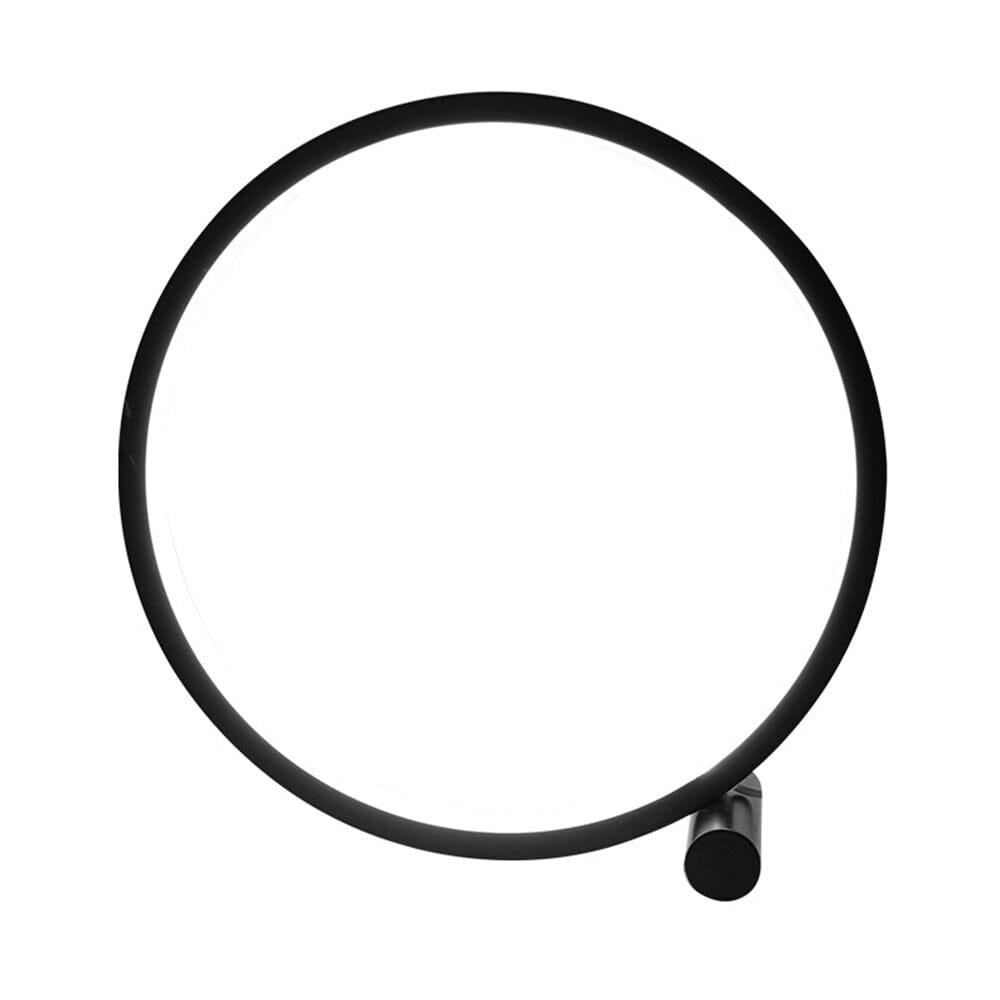 Lámpara de Mesa Circular con Sensor Táctil – Modernidad y Confort 