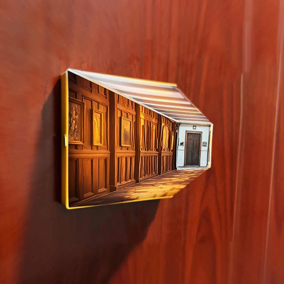 Vägglampa Dekorativ – Visuell Illusion 3D 