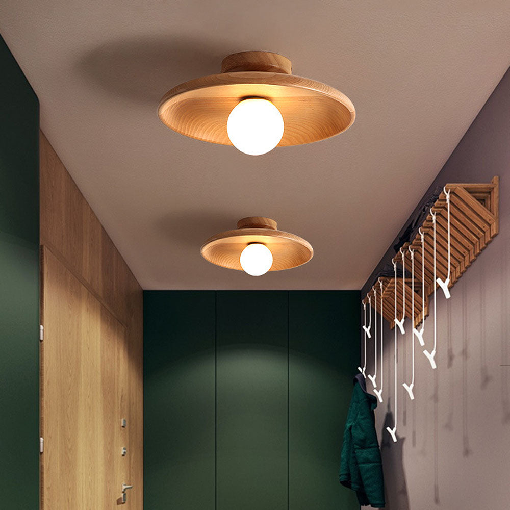 Elegant Rund Taklampe – Chic og Tidøs Design 