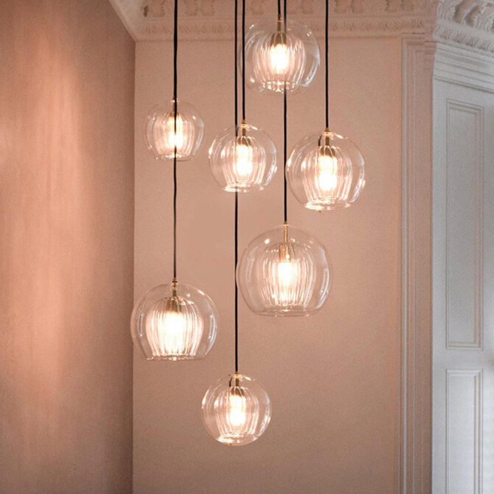 Lampada Sospesa In Vetro Elegante E Calda – Stile E Raffinatezza 