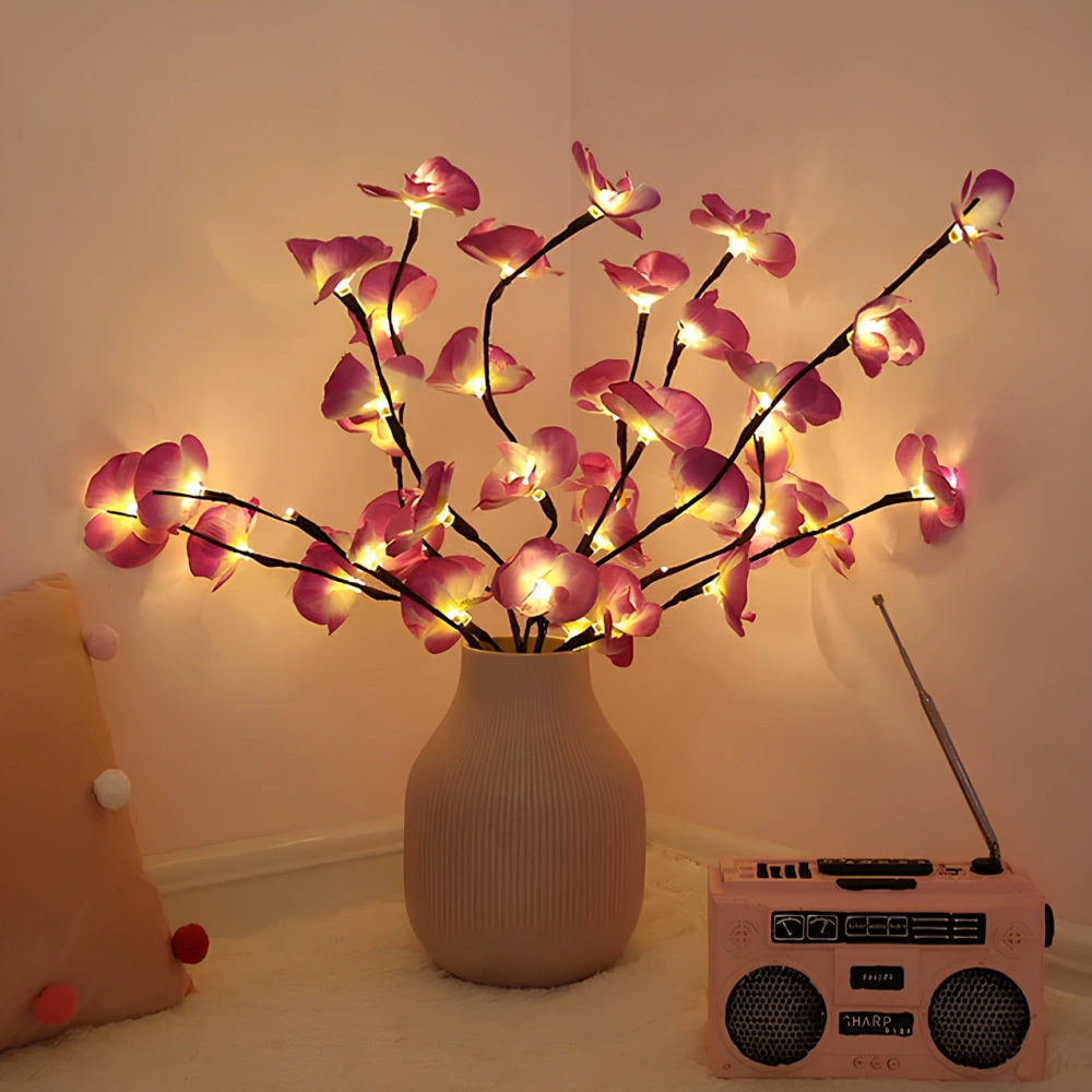 קישוט LED מואר – אווירה חמה ואלגנטית 