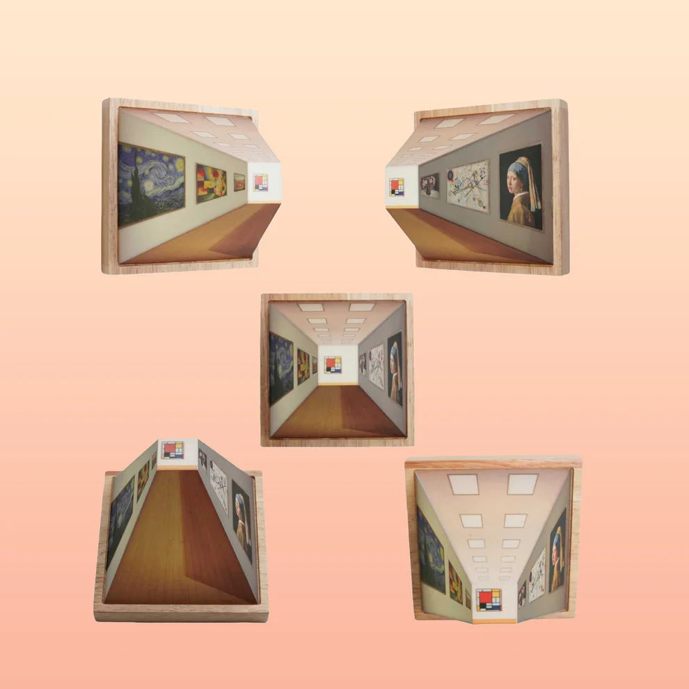 Vägglampa Dekorativ – Visuell Illusion 3D 