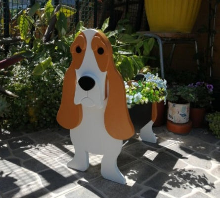 Vaso de Flores Original — Forma de Cão 