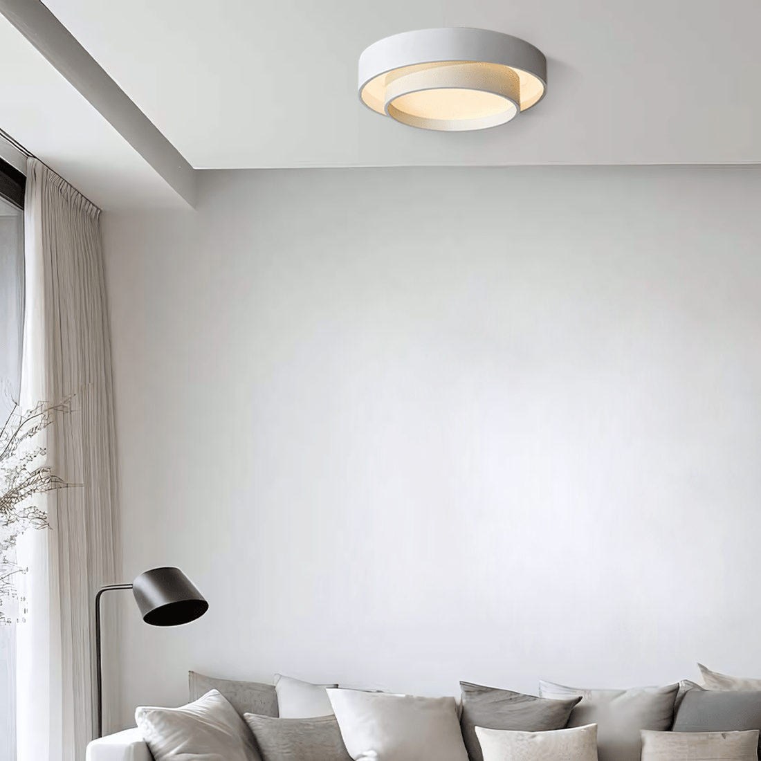Plafonnier LED Disque – Lumière Et Confort Visuel