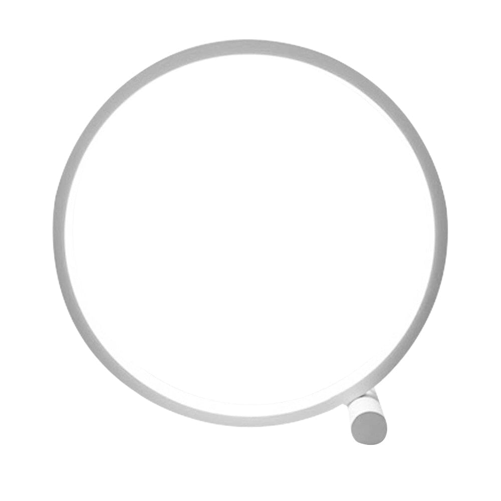 Lámpara de Mesa Circular con Sensor Táctil – Modernidad y Confort 