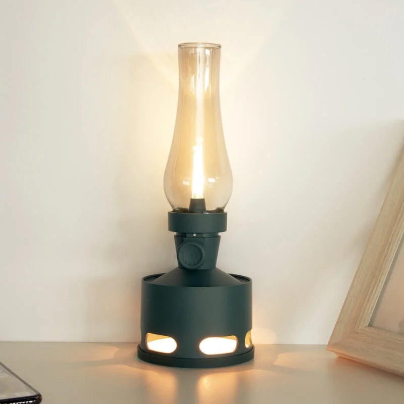 Lanterna LED Estilo Retro – Iluminação Decorativa Elegante 