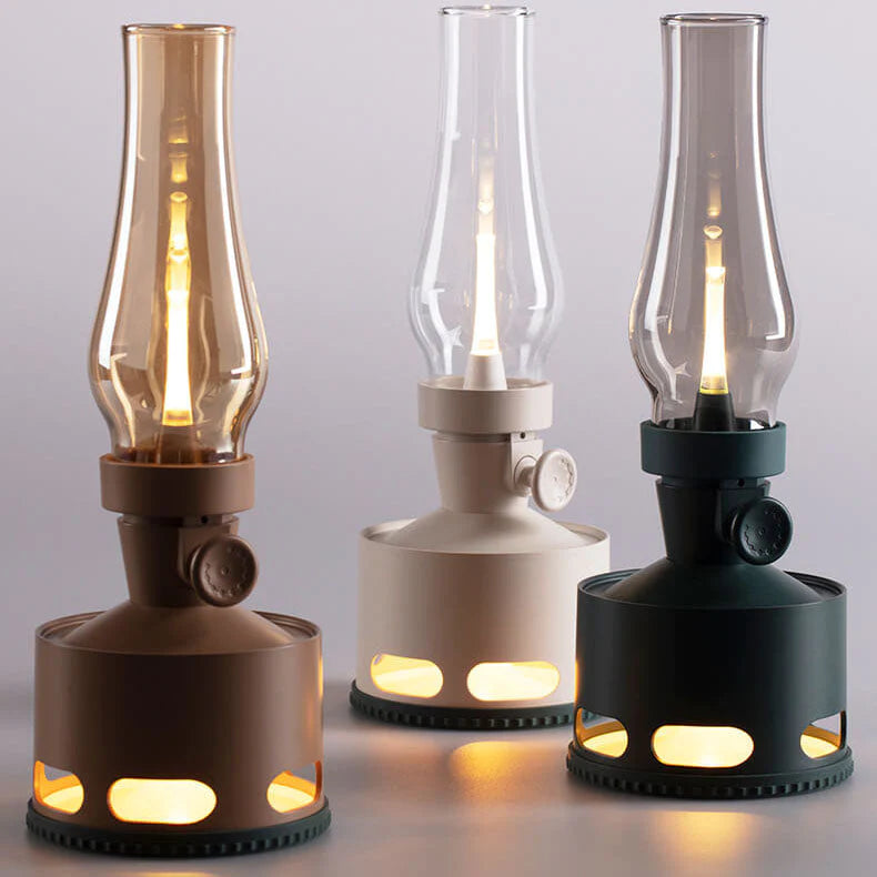 Retro LED-lantaarn – Elegante decoratieve verlichting 