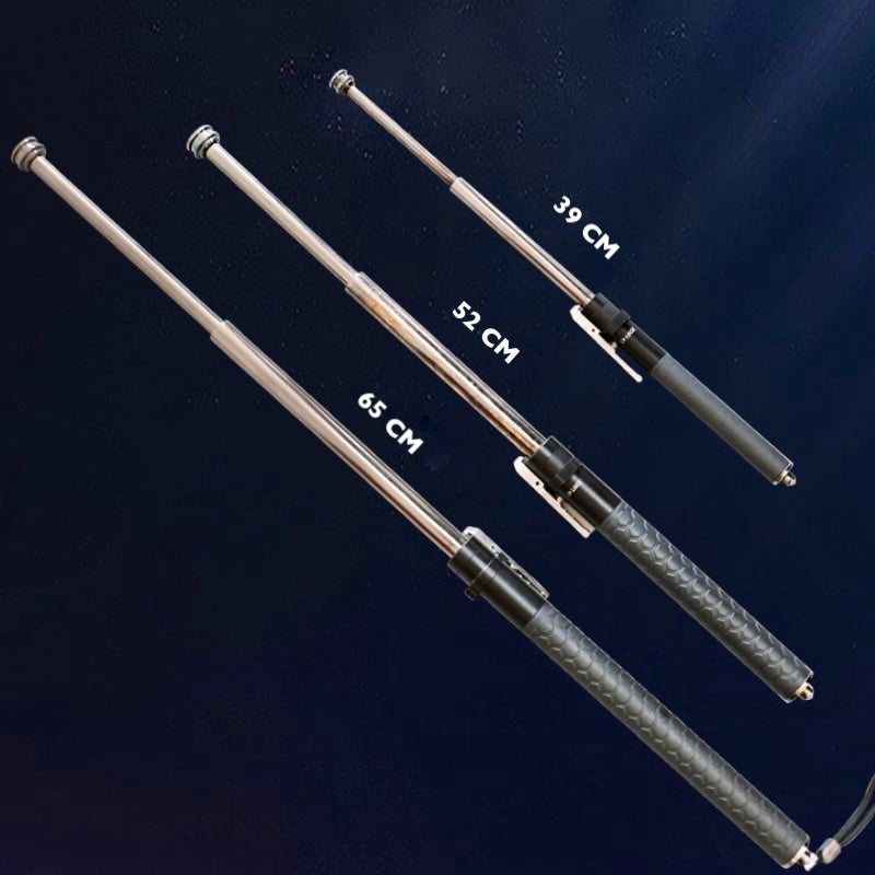 Skládací turistická hůl – Osvětlení a stabilita 