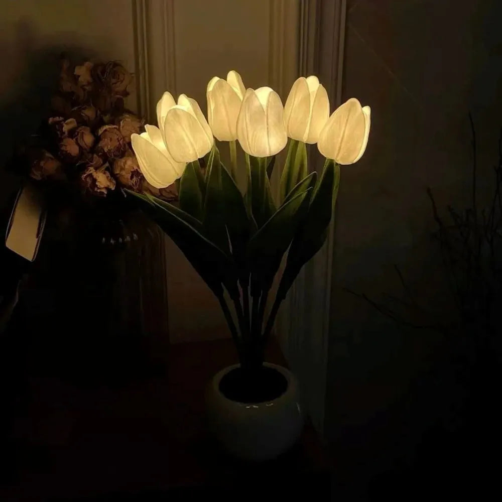 Lâmpada Decorativa Tulipa – Ambiente Aconchegante e Refinado 