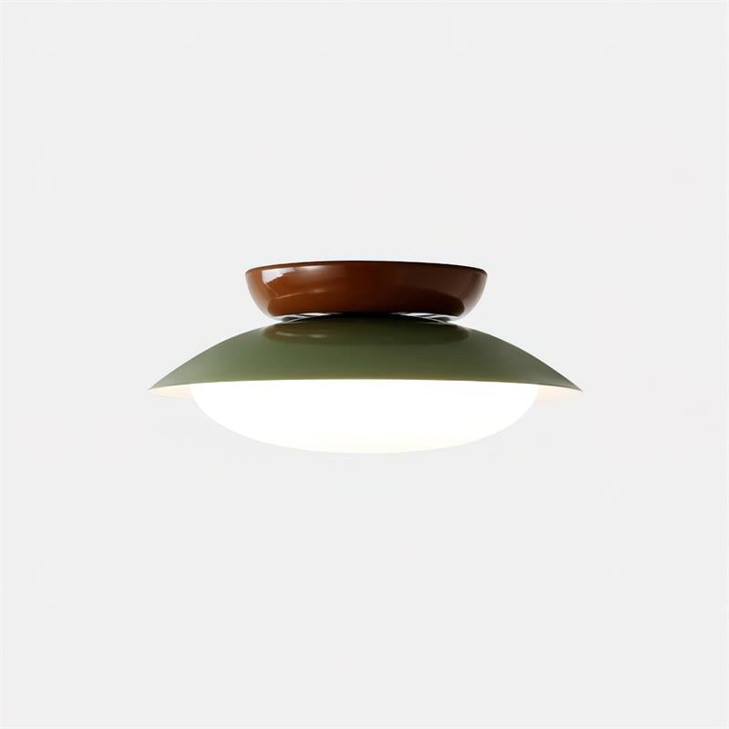 Candeeiro de teto redondo LED - Brilho natural e elegância discreta