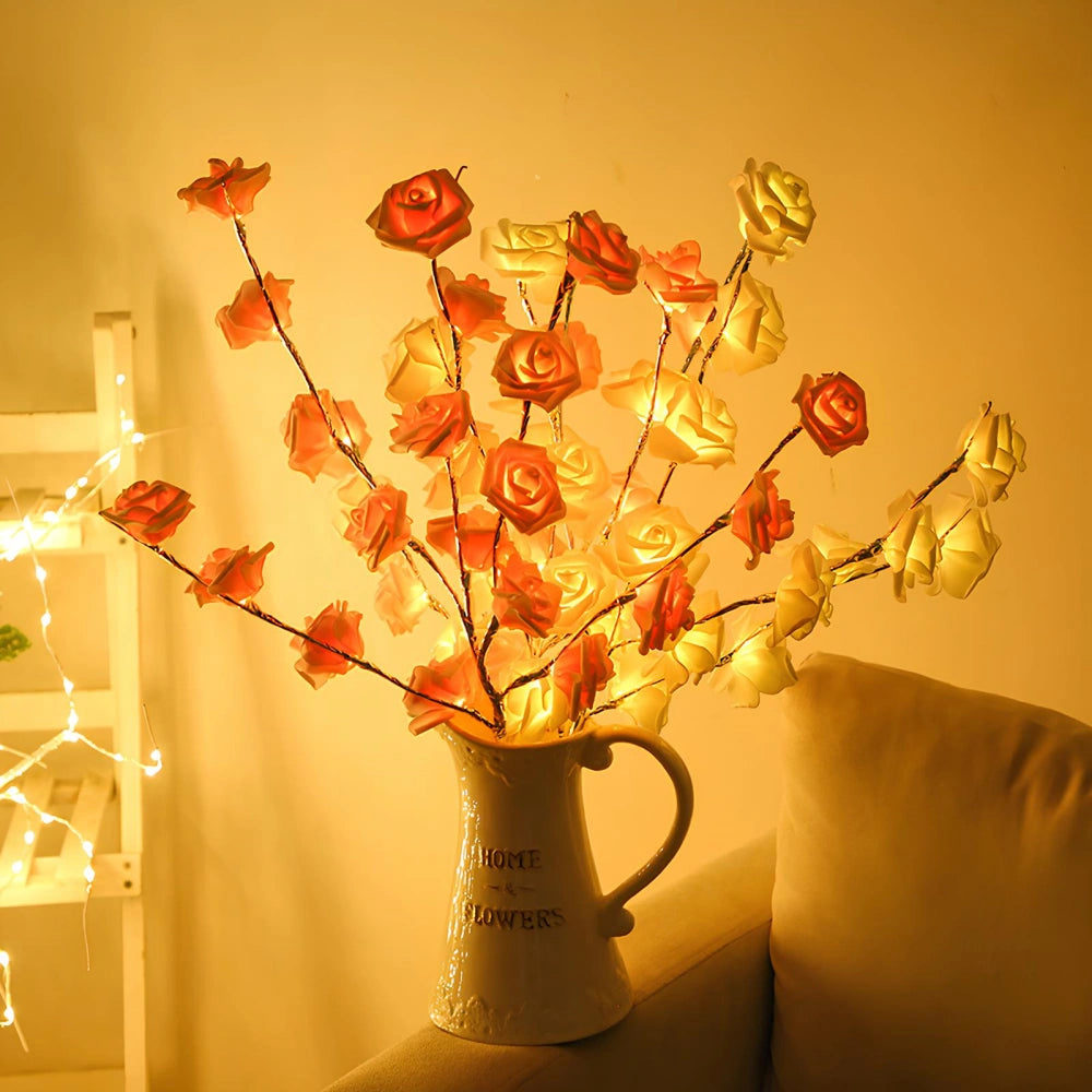 קישוט LED מואר – אווירה חמה ואלגנטית 