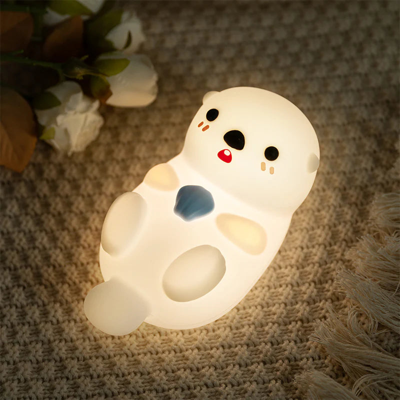 LED Nachtlampje – Schattige Zachte Silicone Zeehond 