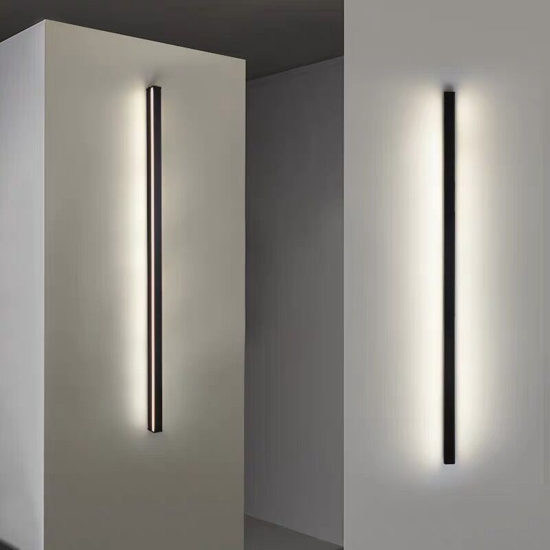 Lampada da Parete LED Lineare – Eleganza Sobria per Interni Moderni 