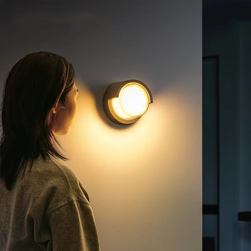 Aplique de Parede LED Exterior – Segurança e Economia de Energia 