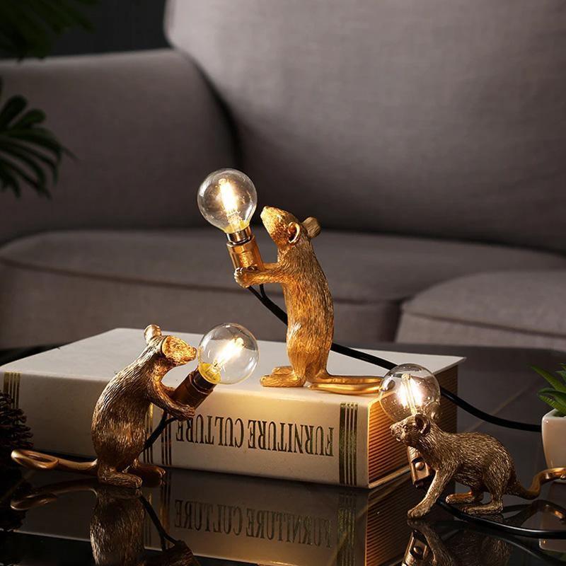 Lampe De Table Souris – Décoration Originale Et Éclairage Tendance