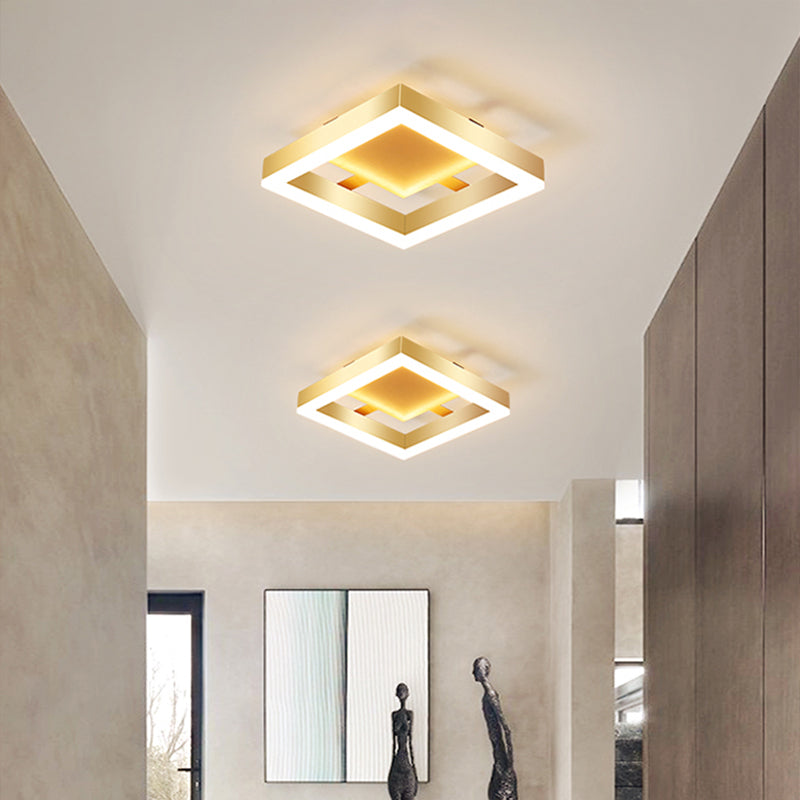 Candeeiro de teto contemporâneo - Formas elegantes e iluminação uniforme
