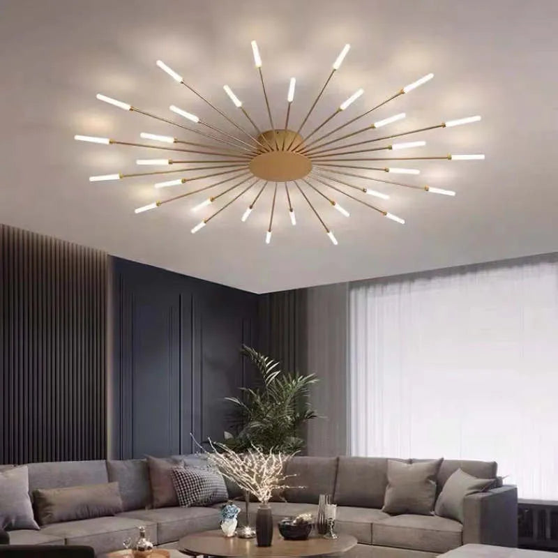 Moderne LED taklampe – Elegant belysning og moderne design 