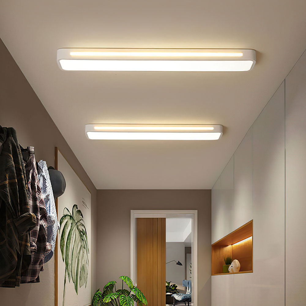 Plafonnier LED Long – Éclairage Minimaliste Et Élégant